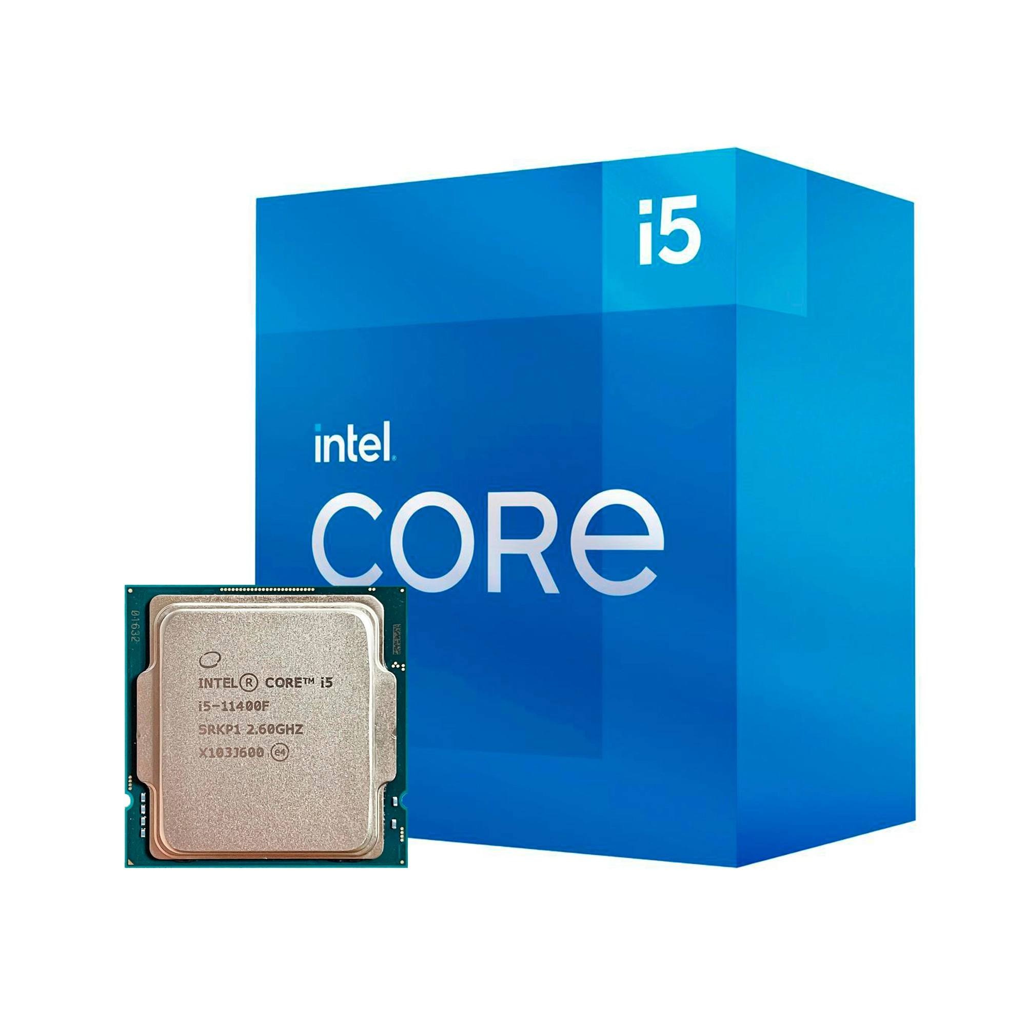 Процессор Intel Core i5-11400F (s1200, 12T, Tray) (i5-11400F) Новый